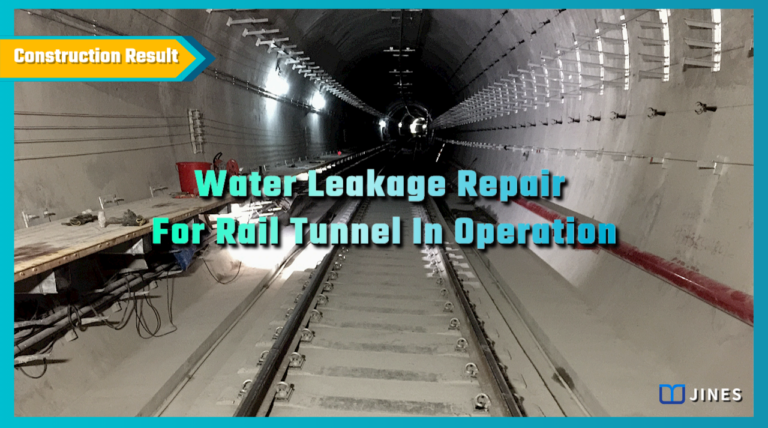 Water Leakage Repair For Rail Tunnel In Operation