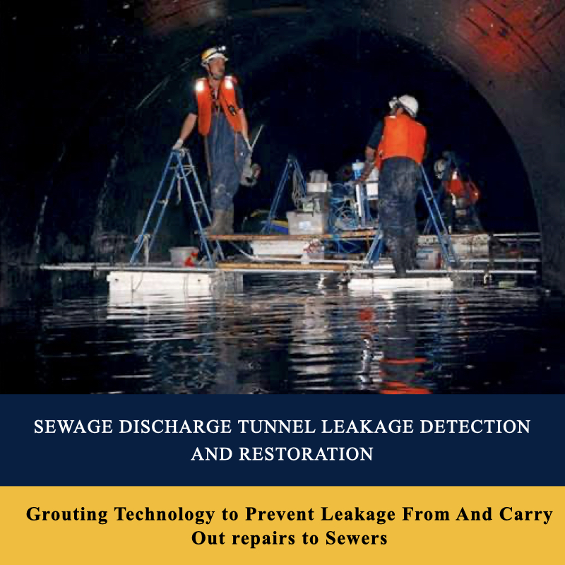 Sewage Discharge Tunnel Leakage Detection And Restoration