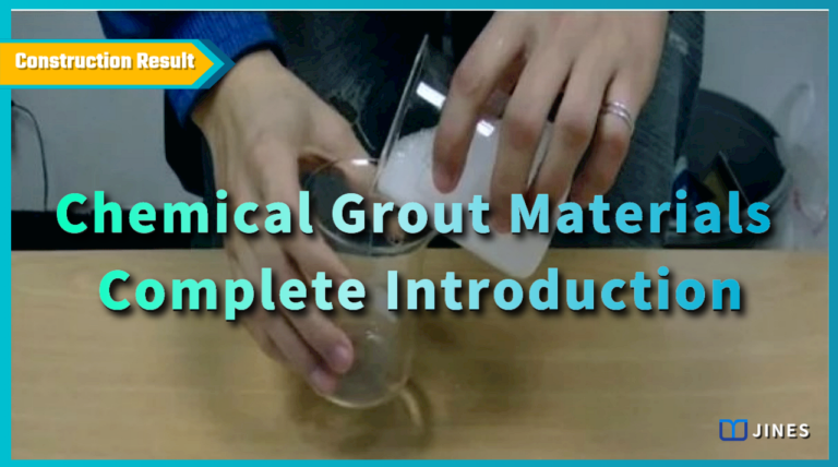 Chemical Grout Materials
